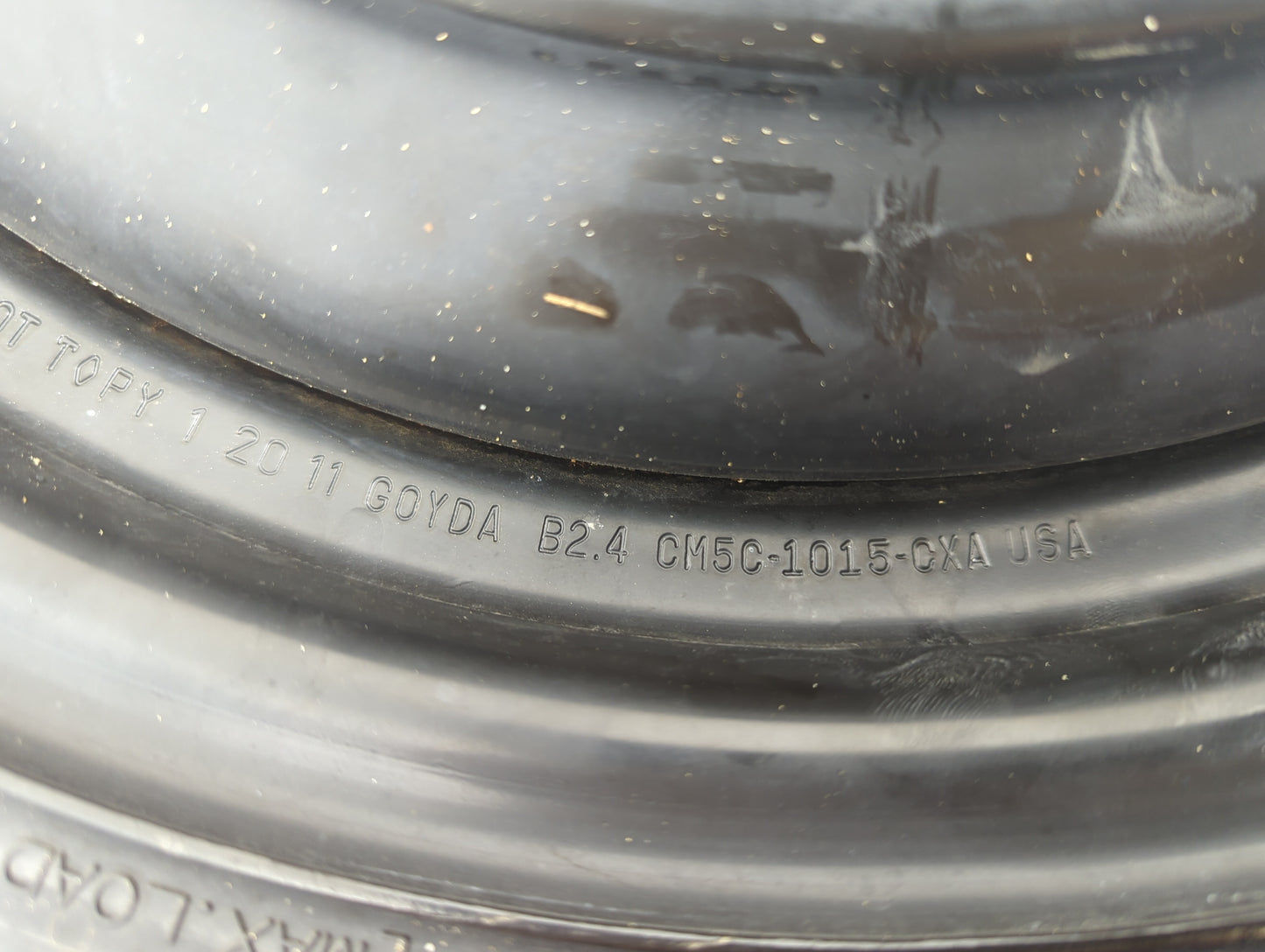 2005 Chevrolet Impala Spare Donut Tire Wheel Rim Oem - Oemusedautoparts1.com