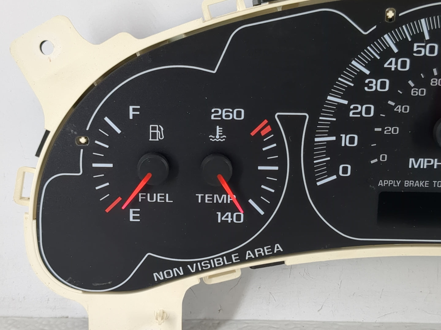 2000-2005 Chevrolet Impala Instrument Cluster Speedometer Gauges Fits Fits 2000 2001 2005 OEM Used Auto Parts - Oemusedautop