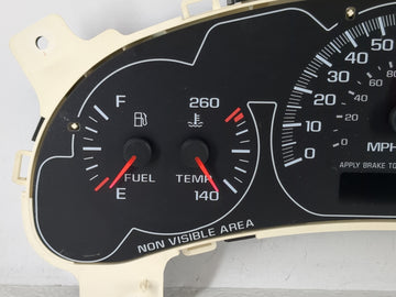 2000-2005 Chevrolet Impala Instrument Cluster Speedometer Gauges Fits Fits 2000 2001 2005 OEM Used Auto Parts - Oemusedautop