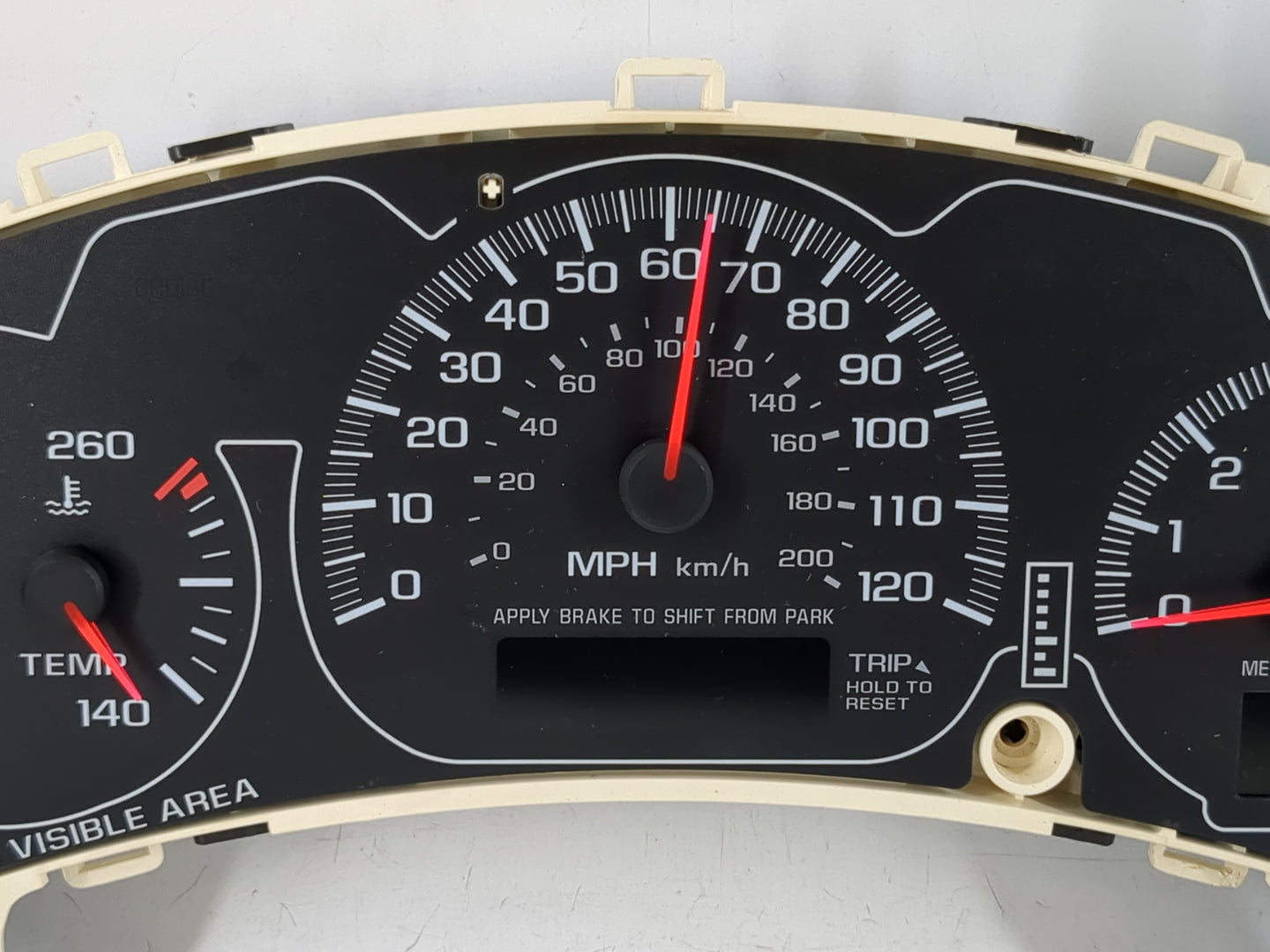 2000-2005 Chevrolet Impala Instrument Cluster Speedometer Gauges Fits Fits 2000 2001 2005 OEM Used Auto Parts - Oemusedautop
