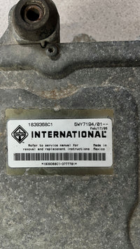 2005 Chevrolet International PCM Engine Control Computer ECU ECM PCU OEM P/N:5WY7194/01 1839368C1 Fits OEM Used Auto Parts -