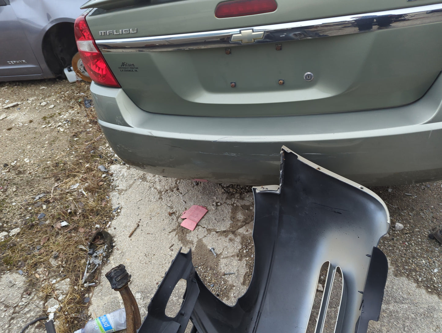 2004-2008 Chevrolet Malibu Rear Bumper Assembly Oem - Oemusedautoparts1.com