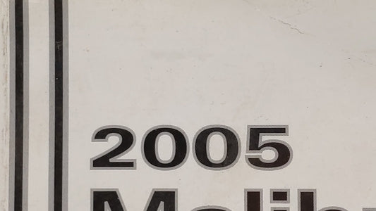 2005 Chevrolet Malibu Owners Manual Book Guide OEM Used Auto Parts
