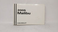 2005 Chevrolet Malibu Owners Manual Book Guide OEM Used Auto Parts - Oemusedautoparts1.com