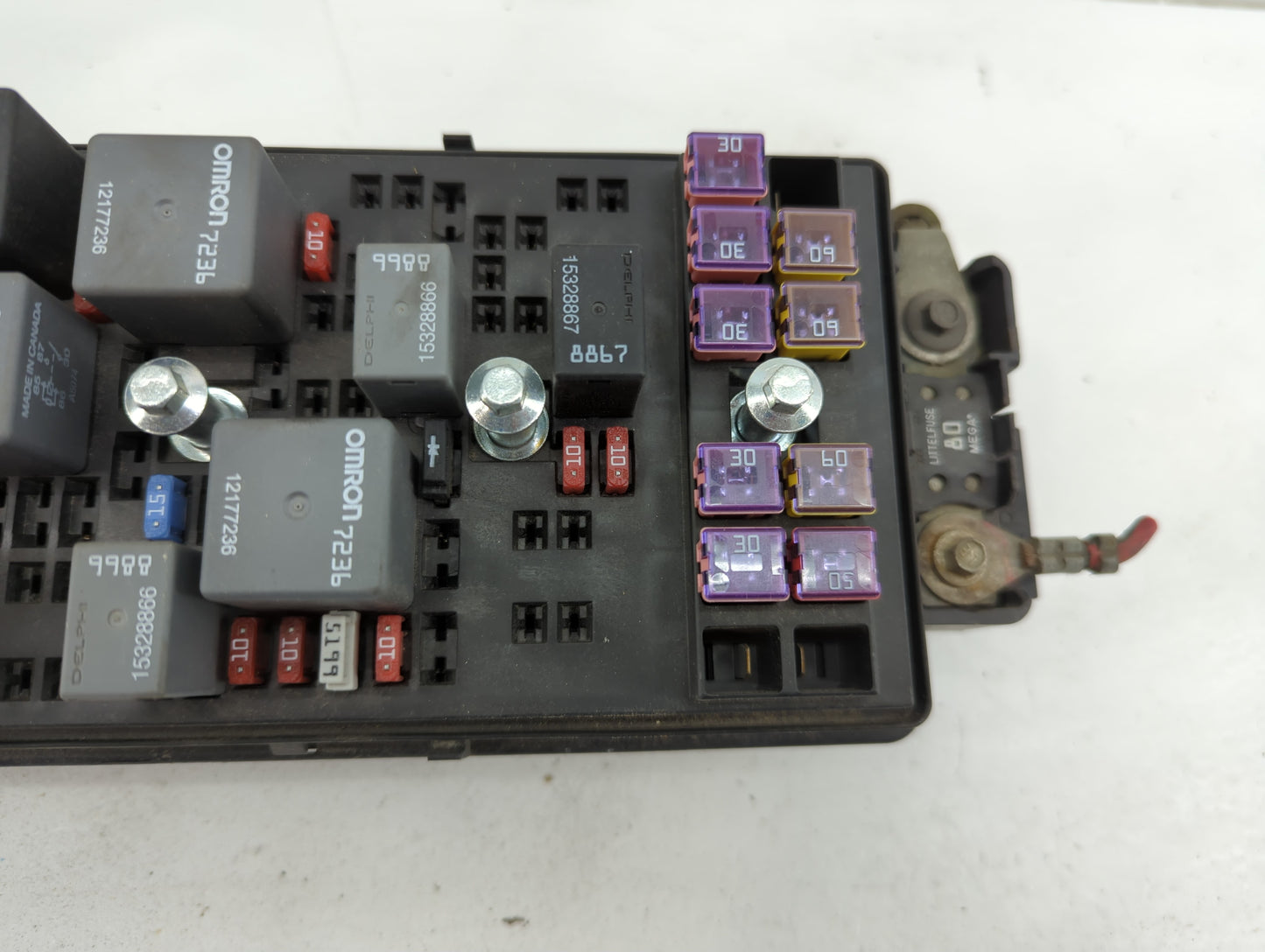 2005 Chevrolet Malibu Fusebox Fuse Box Panel Relay Module Fits OEM Used Auto Parts - Oemusedautoparts1.com