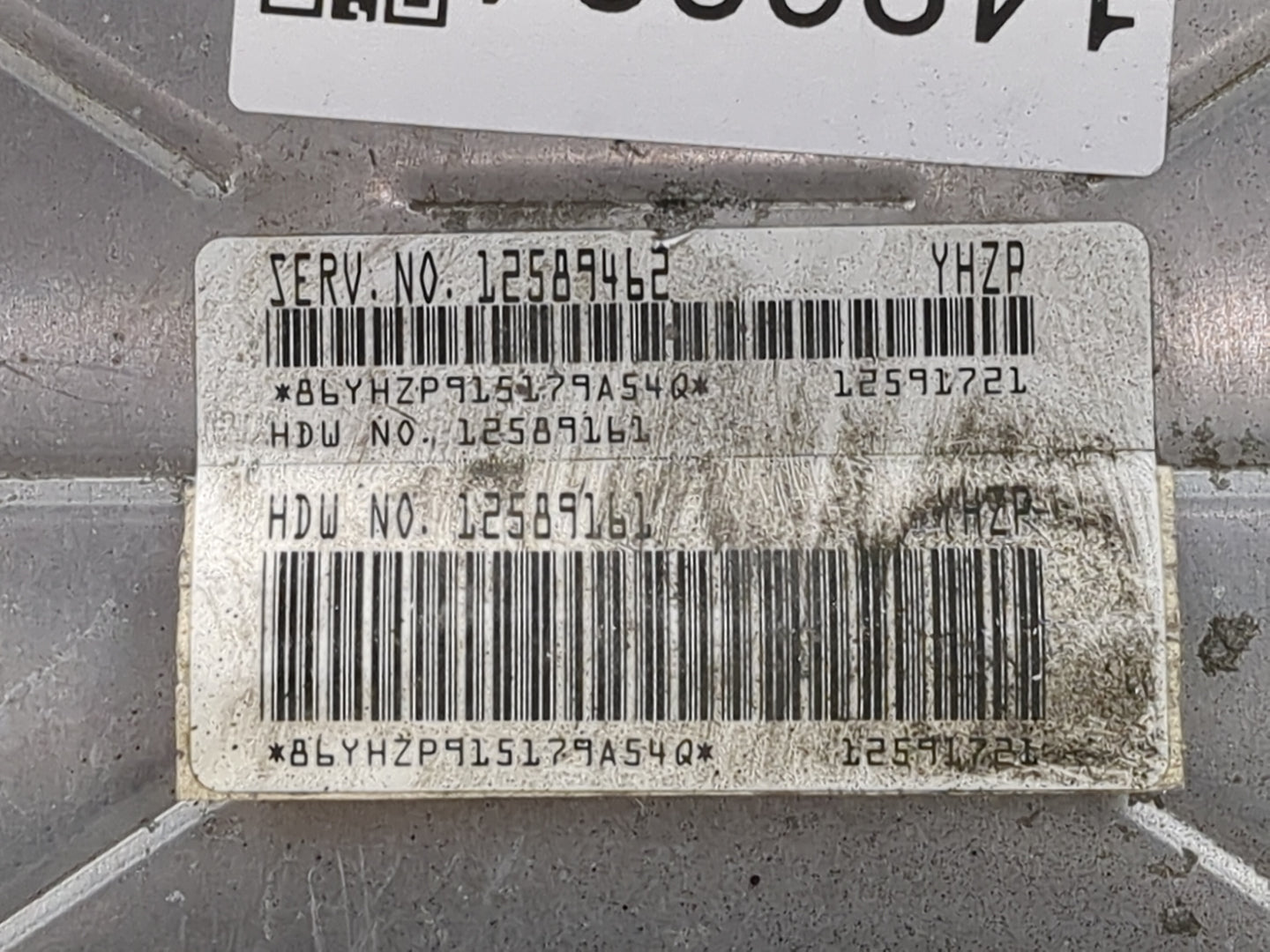 2005 Chevrolet Silv15 PCM Engine Control Computer ECU ECM PCU OEM P/N:12589462 12589161, 12591721 Fits Fits 2004 2006 2007 O