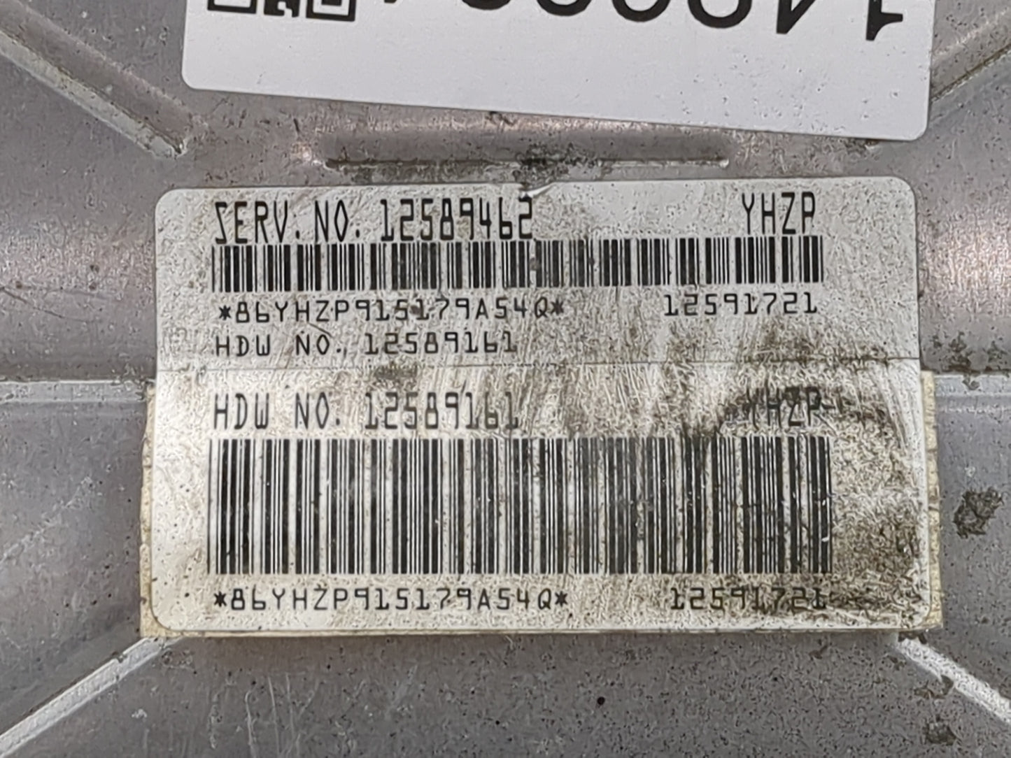 2005 Chevrolet Silv15 PCM Engine Control Computer ECU ECM PCU OEM P/N:12589462 12589161, 12591721 Fits Fits 2004 2006 2007 O