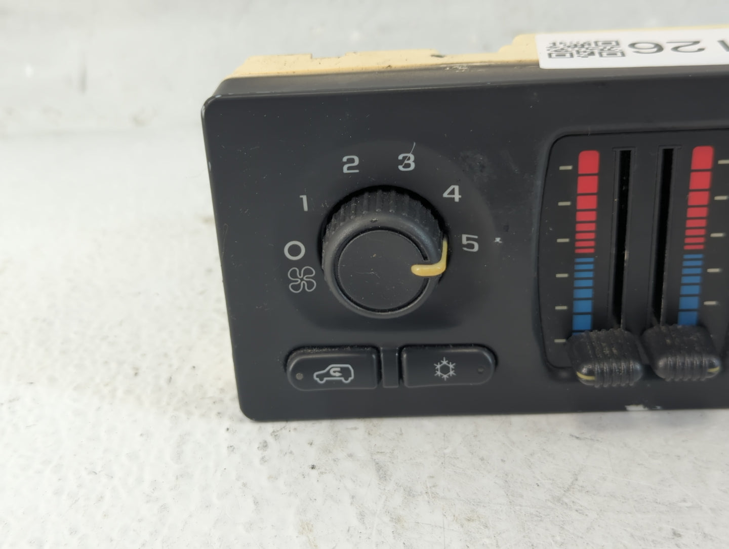 2005-2007 Chevrolet Silverado 1500 Climate Control Module Temperature AC/Heater Replacement P/N:10370034 Fits Fits 2005 2006