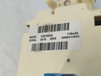 2005-2007 Chevrolet Silverado 1500 Climate Control Module Temperature AC/Heater Replacement P/N:10370034 Fits Fits 2005 2006