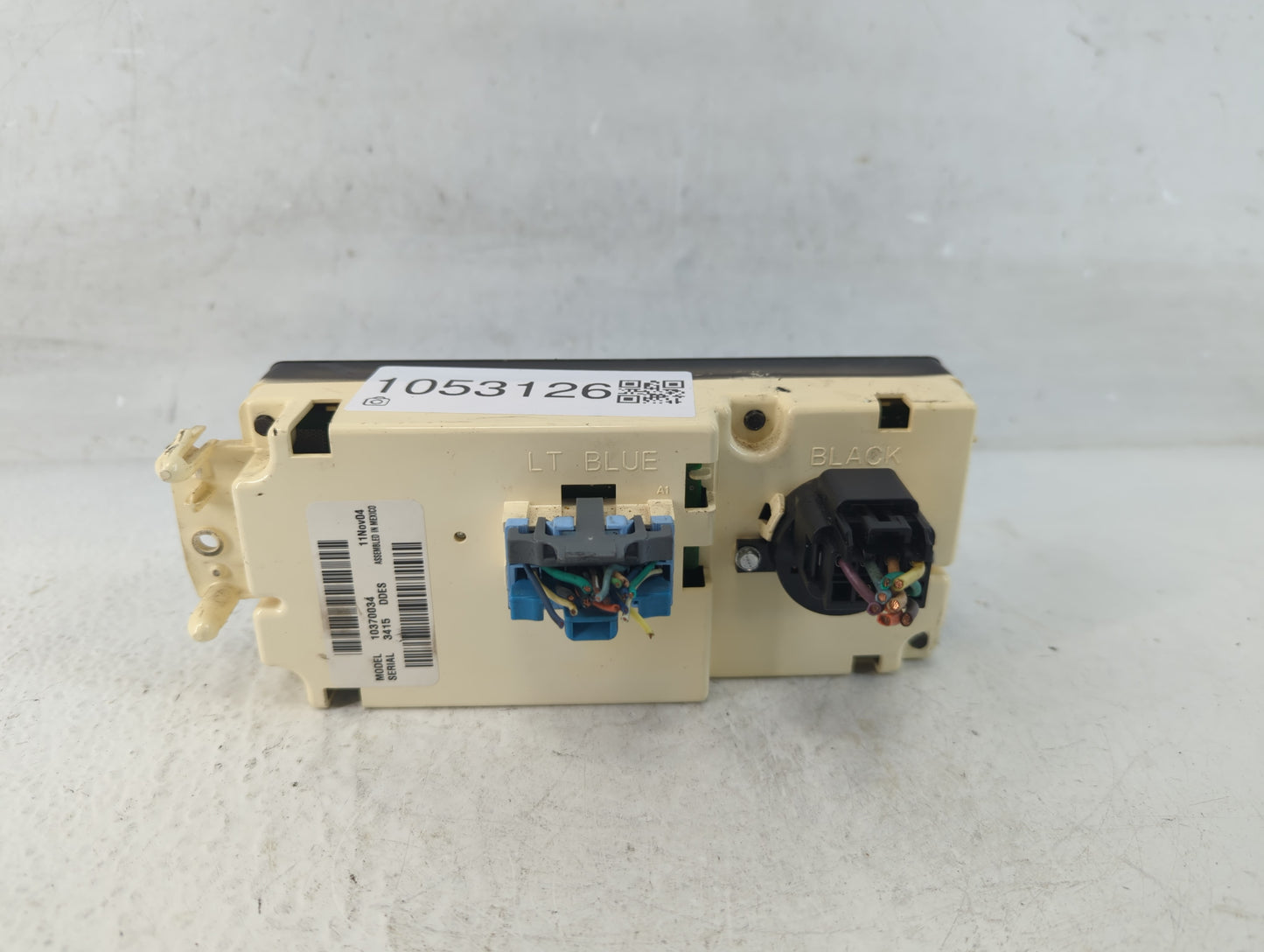 2005-2007 Chevrolet Silverado 1500 Climate Control Module Temperature AC/Heater Replacement P/N:10370034 Fits Fits 2005 2006