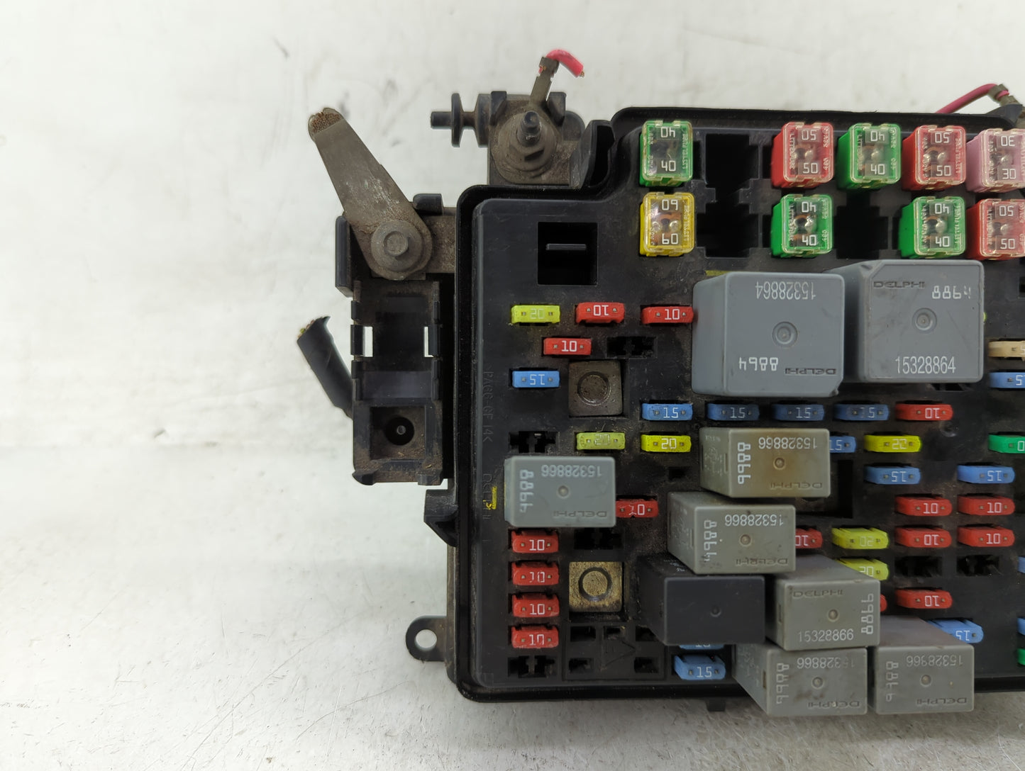 2003-2005 Chevrolet Silverado 1500 Fusebox Fuse Box Panel Relay Module P/N:15115615-02 Fits Fits 2003 2004 2005 2006 OEM Use