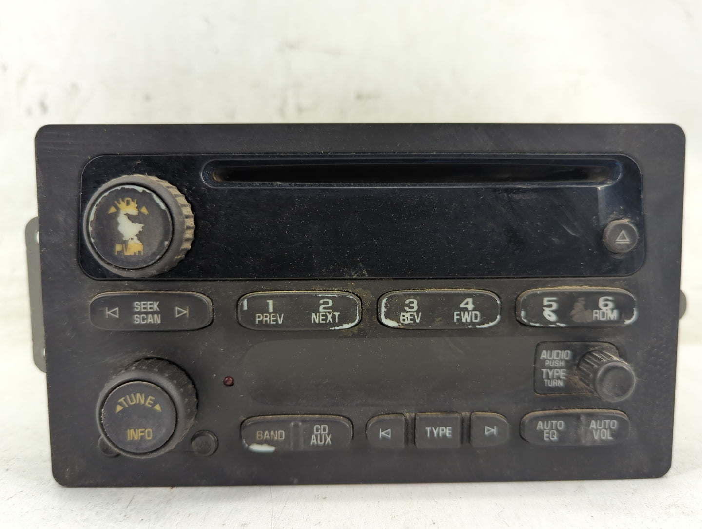 2003-2005 Chevrolet Silverado 1500 Radio AM FM Cd Player Receiver Replacement Fits Fits 2003 2004 2005 2006 OEM Used Auto Pa