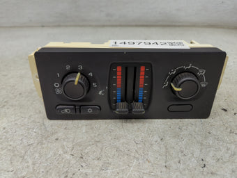 compare product 2005-2007 Chevrolet Silverado 1500 Climate Control Module Temperature AC/Heater Replacement P/N:10370033 Fits Fits 2005 2006 2007 OEM Used Auto Parts