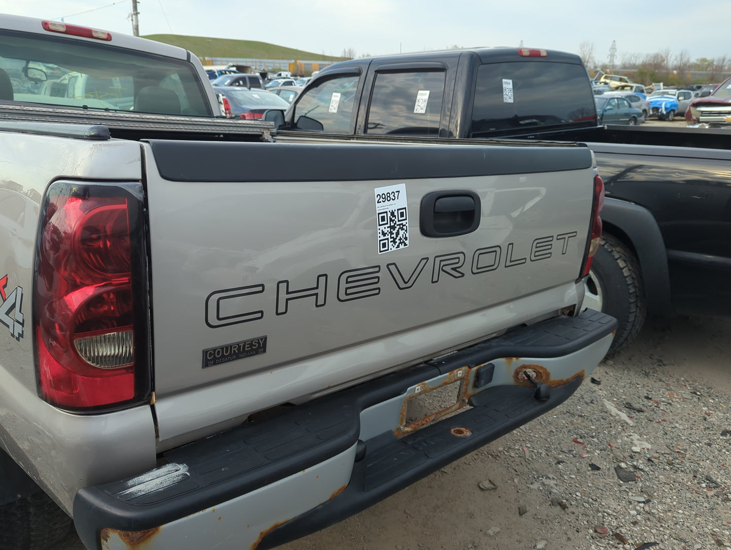 1999-2007 Chevrolet Silverado 1500 Trunk/decklid/hatch/tailgate Oem - Oemusedautoparts1.com