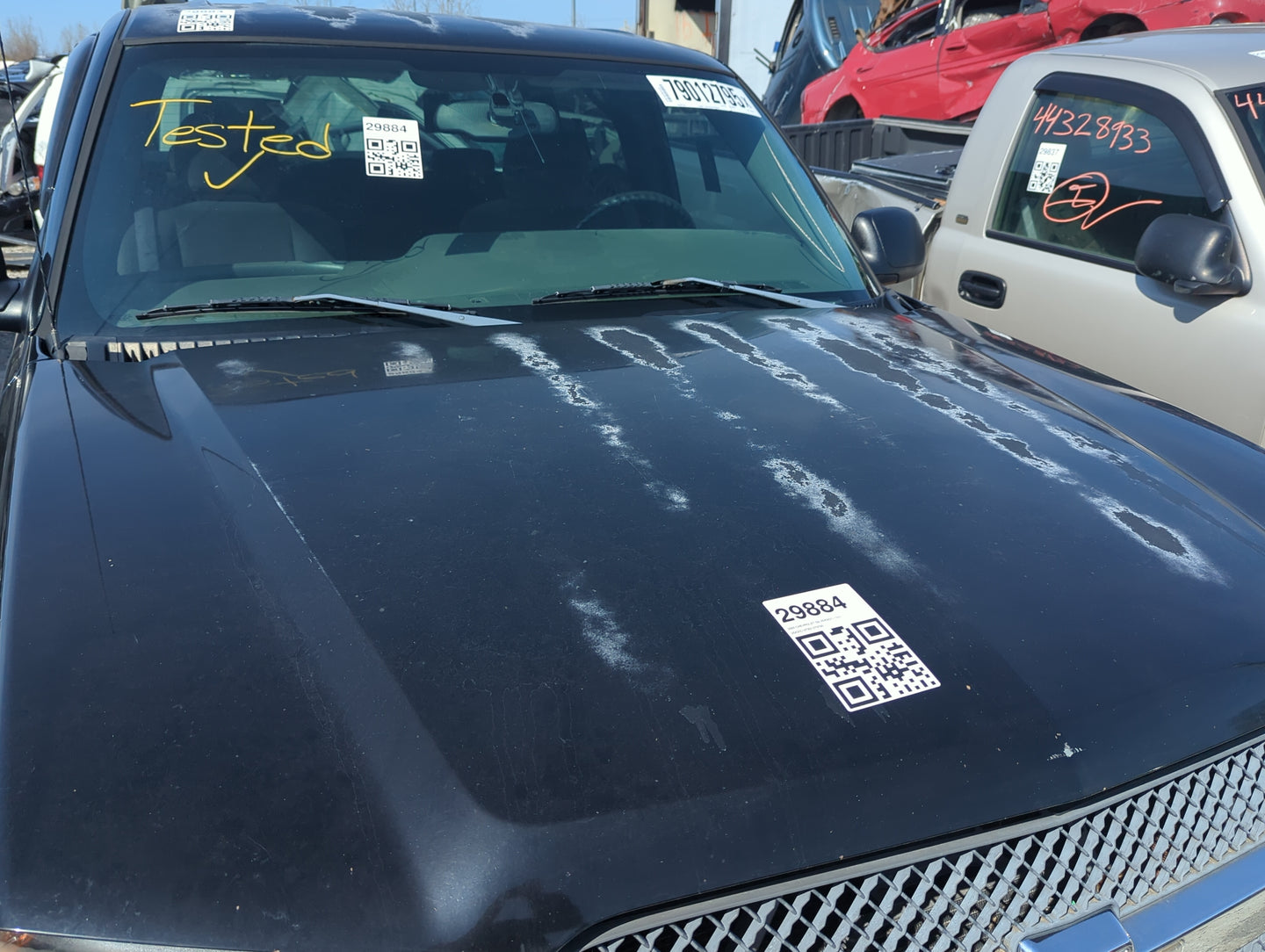 2003-2005 Chevrolet Silverado 1500 Hood Oem - Oemusedautoparts1.com