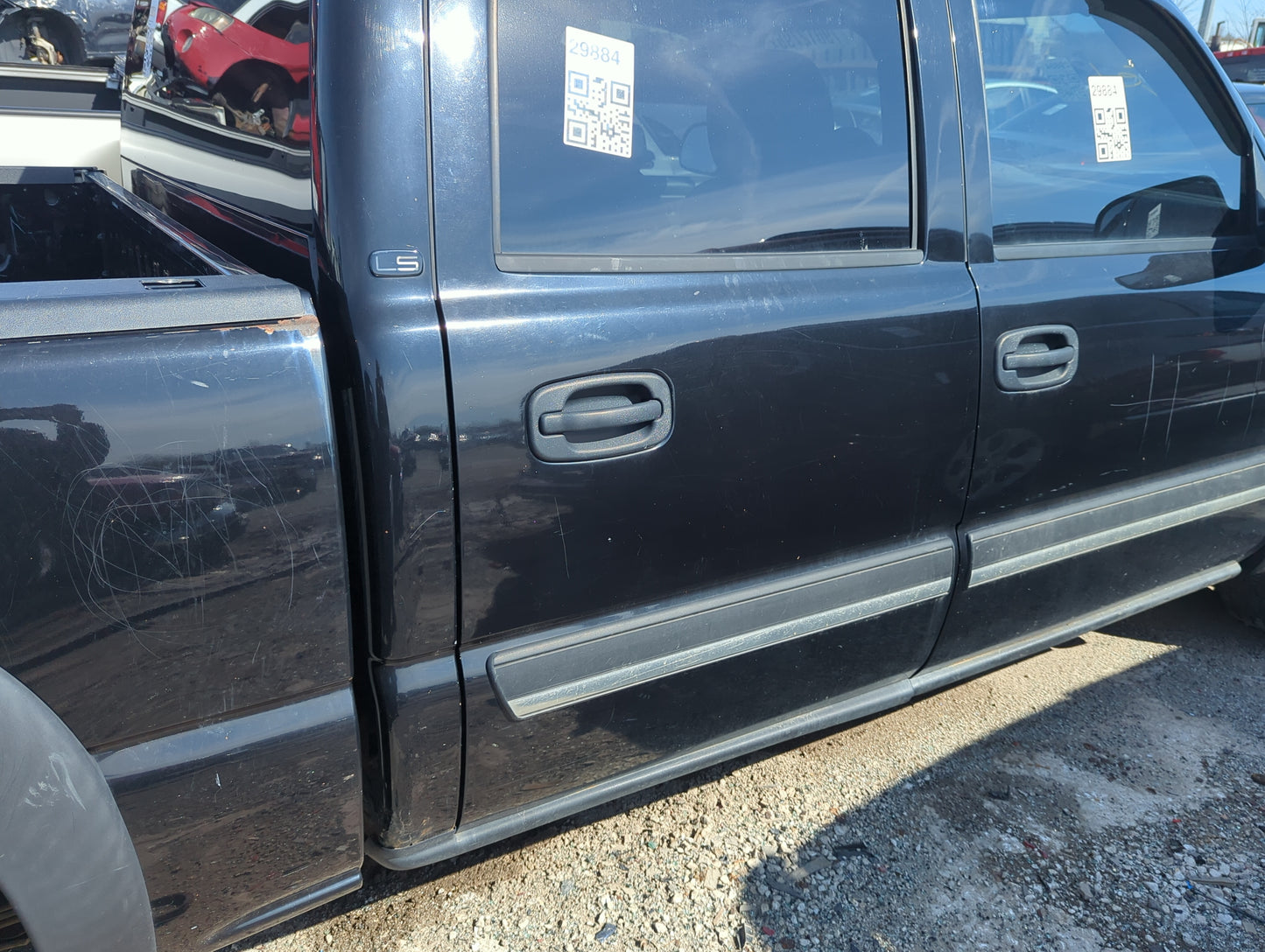 2001-2007 Chevrolet Silverado 1500 Passenger Rear Door Oem - Oemusedautoparts1.com