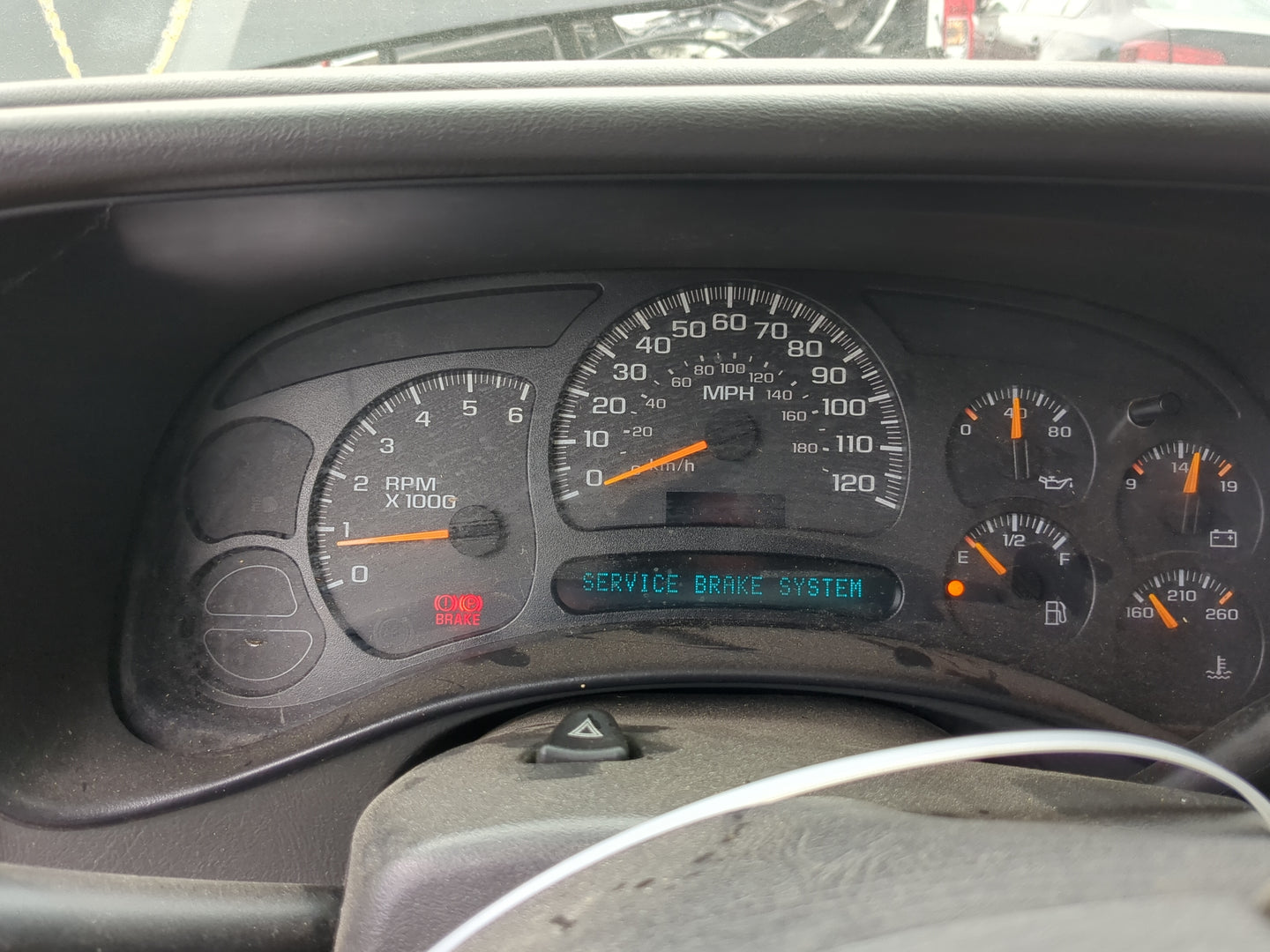 2003-2005 Chevrolet Silverado 1500 Instrument Cluster Speedometer Gauges Fits Fits 2003 2004 2005 OEM Used Auto Parts - Oemu
