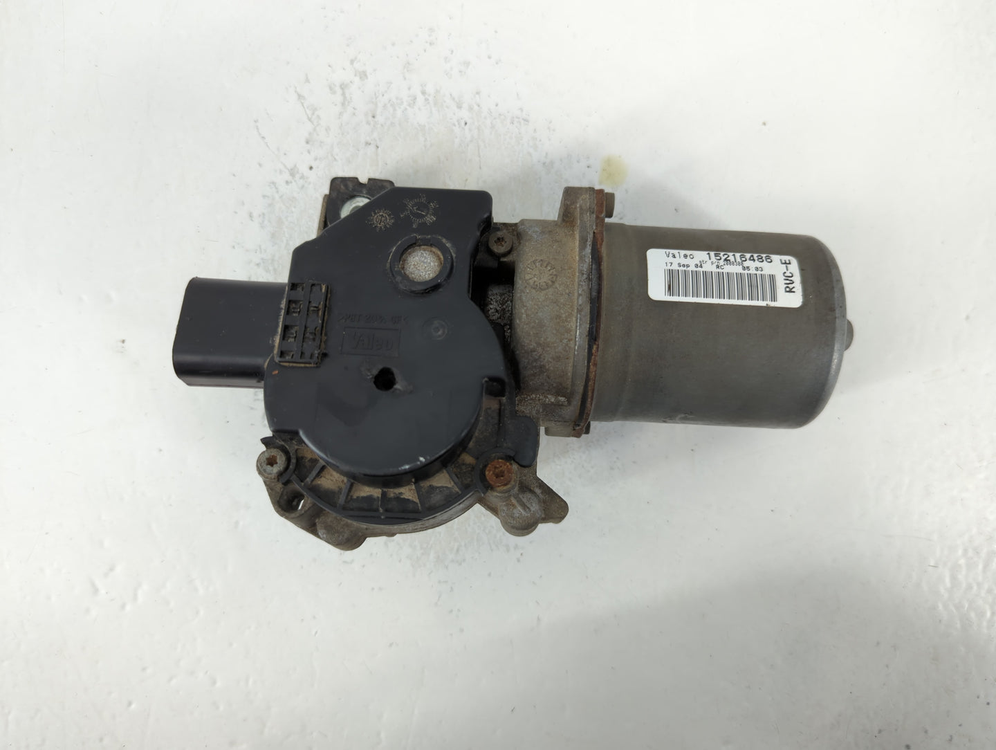 2005-2007 Chevrolet Silverado 1500 Front Windshield Wiper Motor P/N:15216486 Fits Fits 2005 2006 2007 OEM Used Auto Parts - 