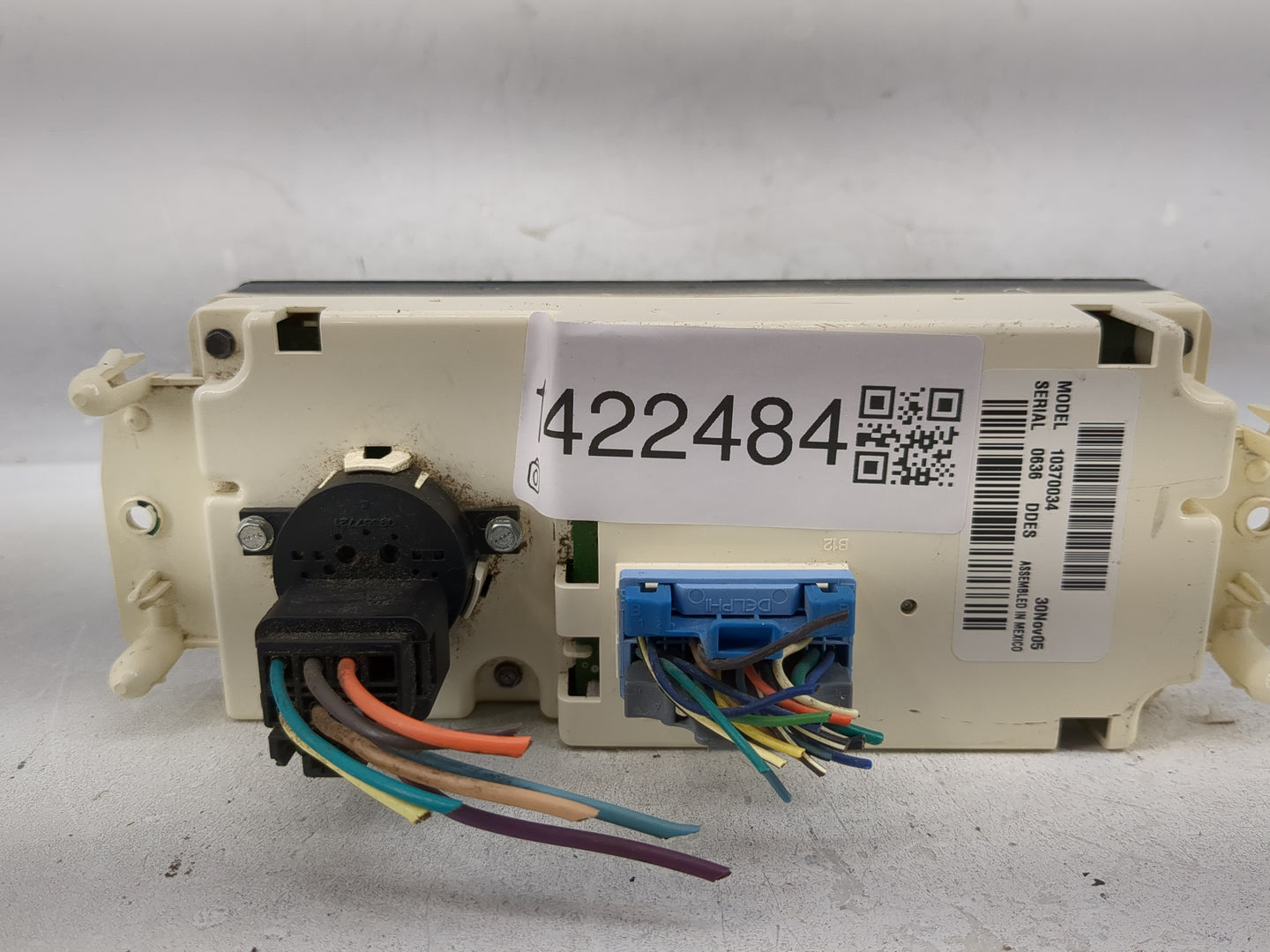 2005 Chevrolet Silverado 1500 Pickup Climate Control Module Temperature AC/Heater Replacement P/N:10370034 Fits Fits 2006 20