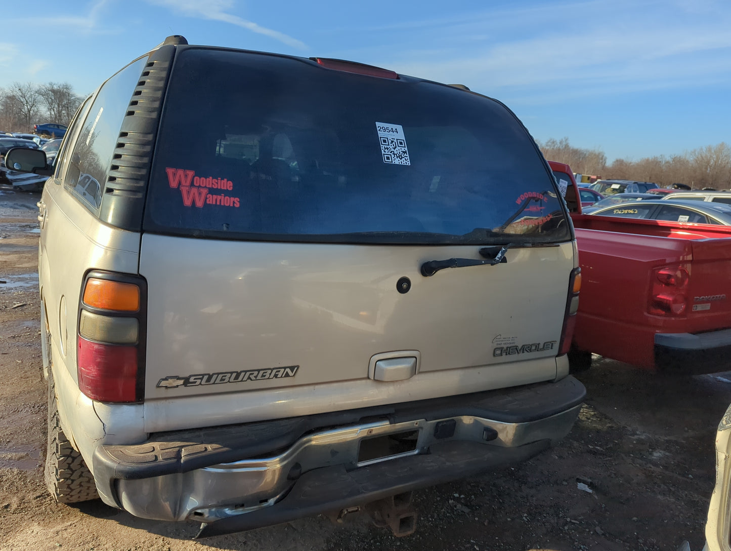 2001-2005 Chevrolet Suburban 1500 Trunk/decklid/hatch/tailgate Oem - Oemusedautoparts1.com