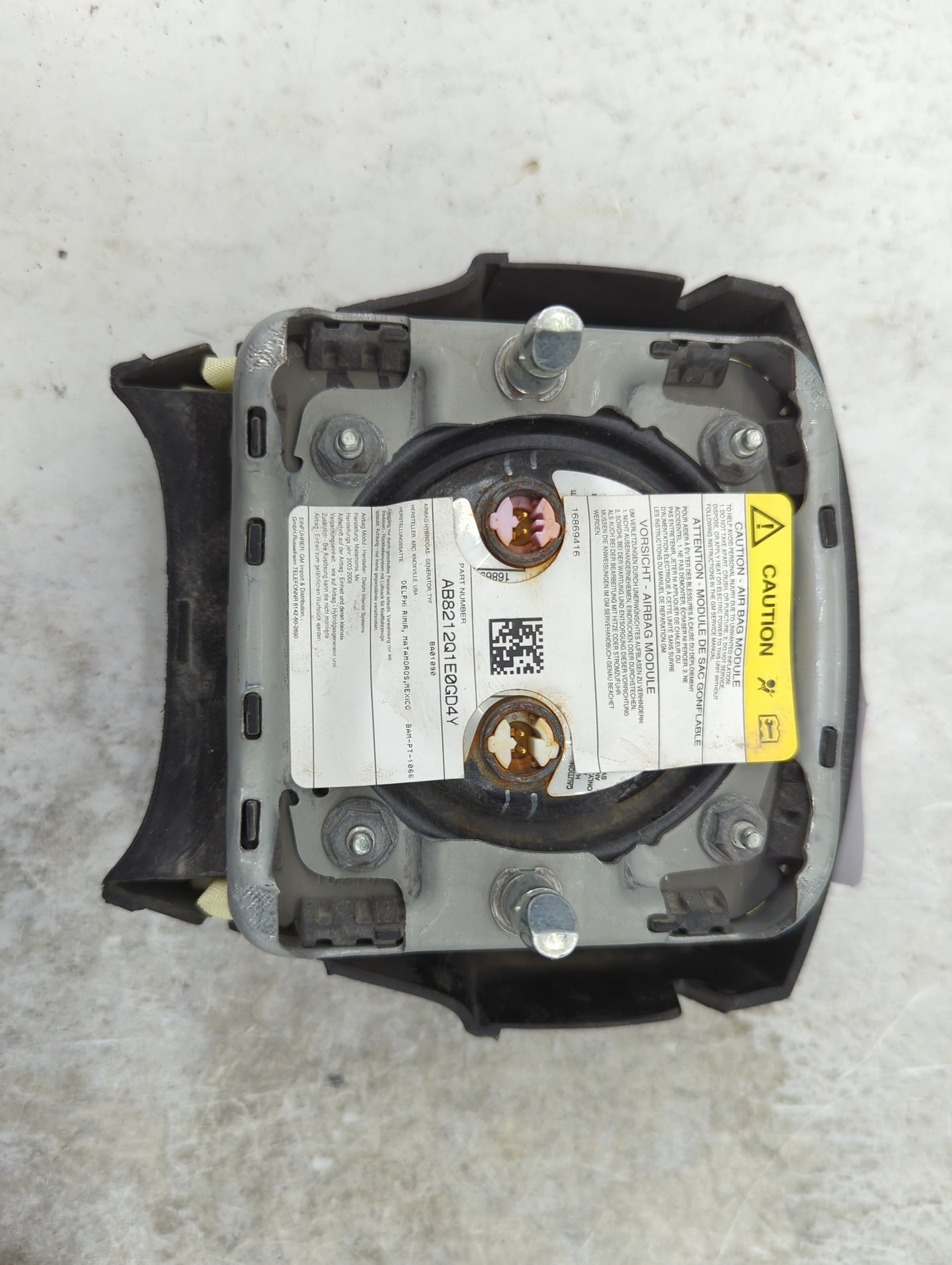 2003 Chevrolet Suburban 1500 Air Bag Driver Left Steering Wheel Mounted 1465953 - Oemusedautoparts1.com