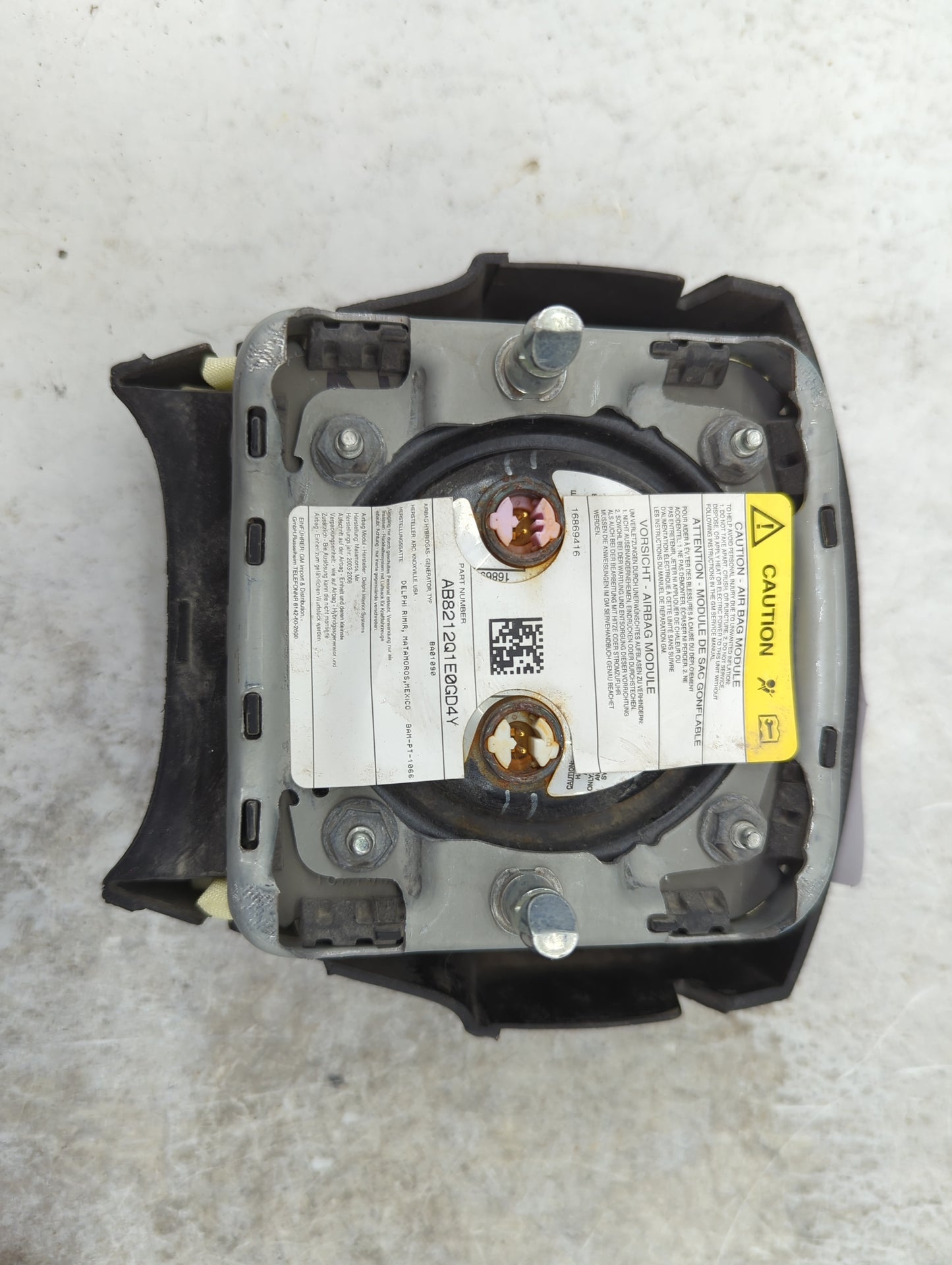 2003 Chevrolet Suburban 1500 Air Bag Driver Left Steering Wheel Mounted 1465953 - Oemusedautoparts1.com