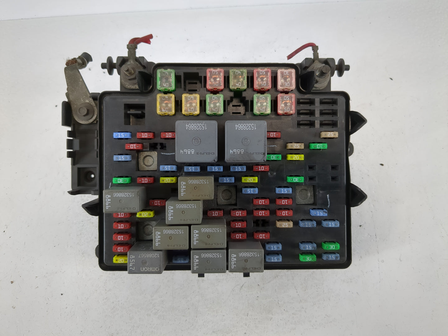 2003-2006 Chevrolet Tahoe Fusebox Fuse Box Panel Relay Module P/N:15115617 Fits Fits 2003 2004 2005 2006 OEM Used Auto Parts