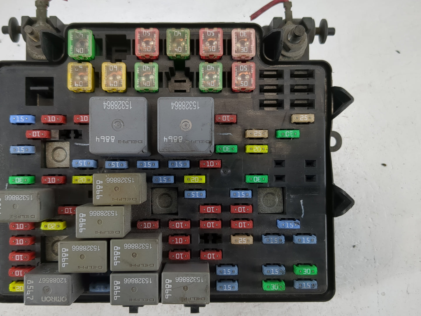 2003-2006 Chevrolet Tahoe Fusebox Fuse Box Panel Relay Module P/N:15115617 Fits Fits 2003 2004 2005 2006 OEM Used Auto Parts