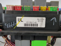 2003-2006 Chevrolet Tahoe Fusebox Fuse Box Panel Relay Module P/N:15115617 Fits Fits 2003 2004 2005 2006 OEM Used Auto Parts