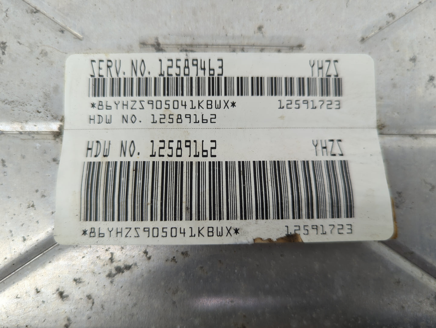 2003-2006 Chevrolet Tahoe PCM Engine Control Computer ECU ECM PCU OEM P/N:12589463 12589162 Fits Fits 2003 2004 2005 2006 20