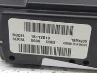 2003-2006 Chevrolet Tahoe Climate Control Module Temperature AC/Heater Replacement P/N:15112019 Fits Fits 2003 2004 2005 200