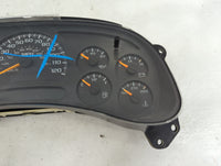 2005 Chevrolet Tahoe Instrument Cluster Speedometer Gauges P/N:15224141 Fits OEM Used Auto Parts - Oemusedautoparts1.com
