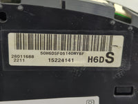 2005 Chevrolet Tahoe Instrument Cluster Speedometer Gauges P/N:15224141 Fits OEM Used Auto Parts - Oemusedautoparts1.com