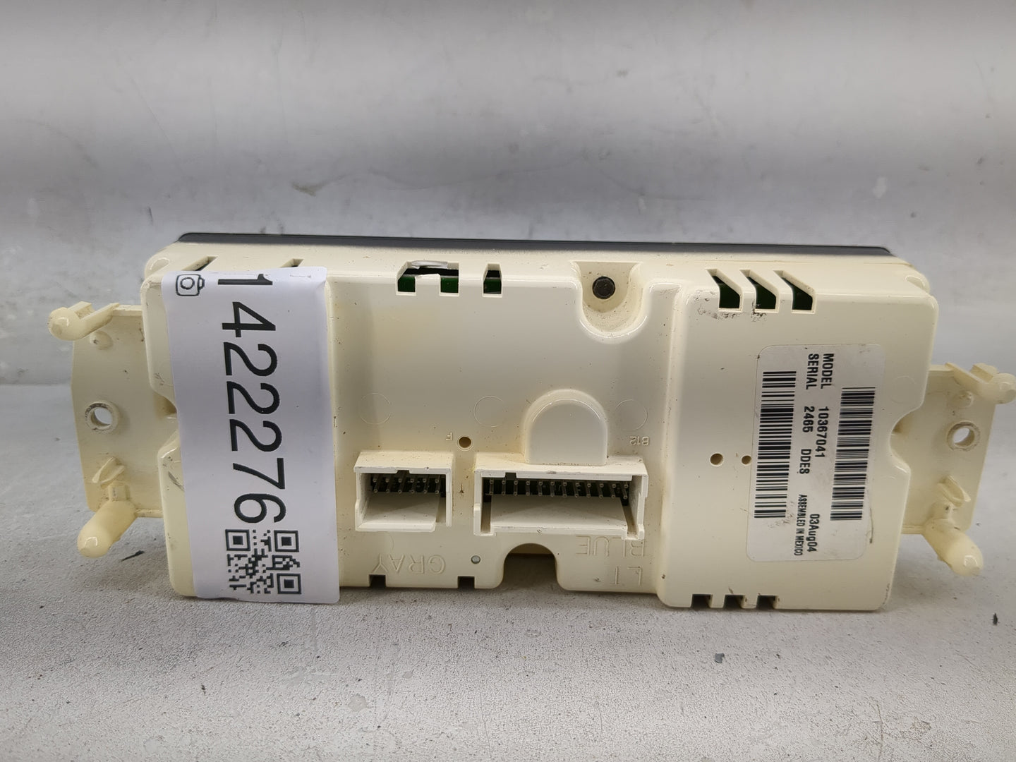 2005-2006 Chevrolet Tahoe Climate Control Module Temperature AC/Heater Replacement P/N:10367041 Fits Fits 2005 2006 2007 OEM