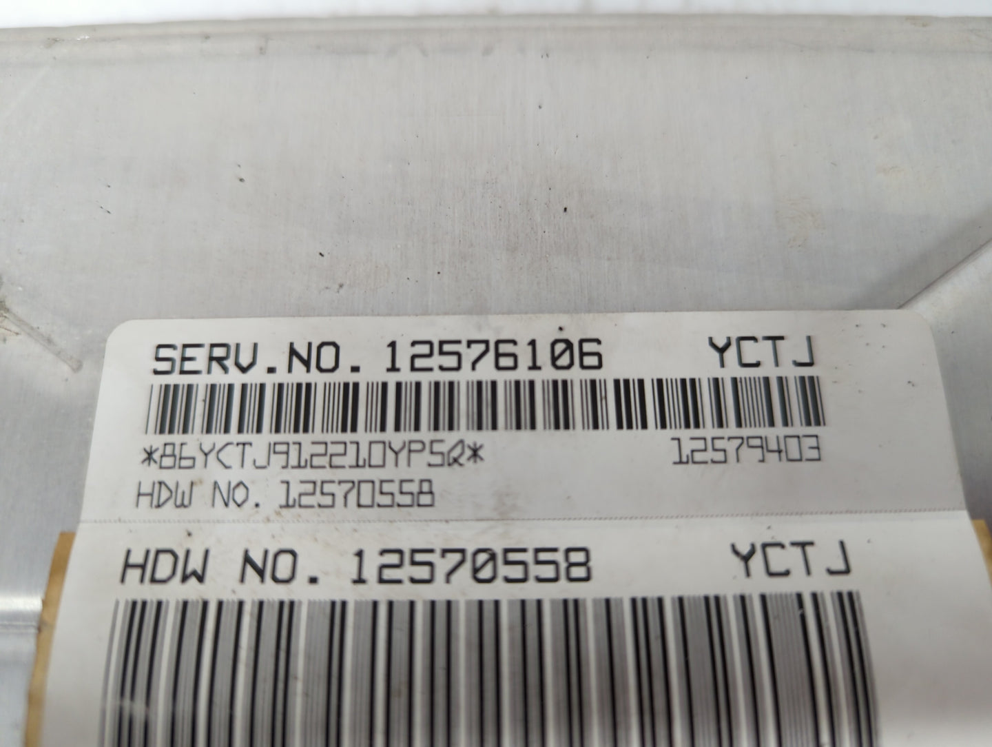 2003-2006 Chevrolet Tahoe PCM Engine Control Computer ECU ECM PCU OEM P/N:12586242 89017750 Fits Fits 2003 2004 2005 2006 20