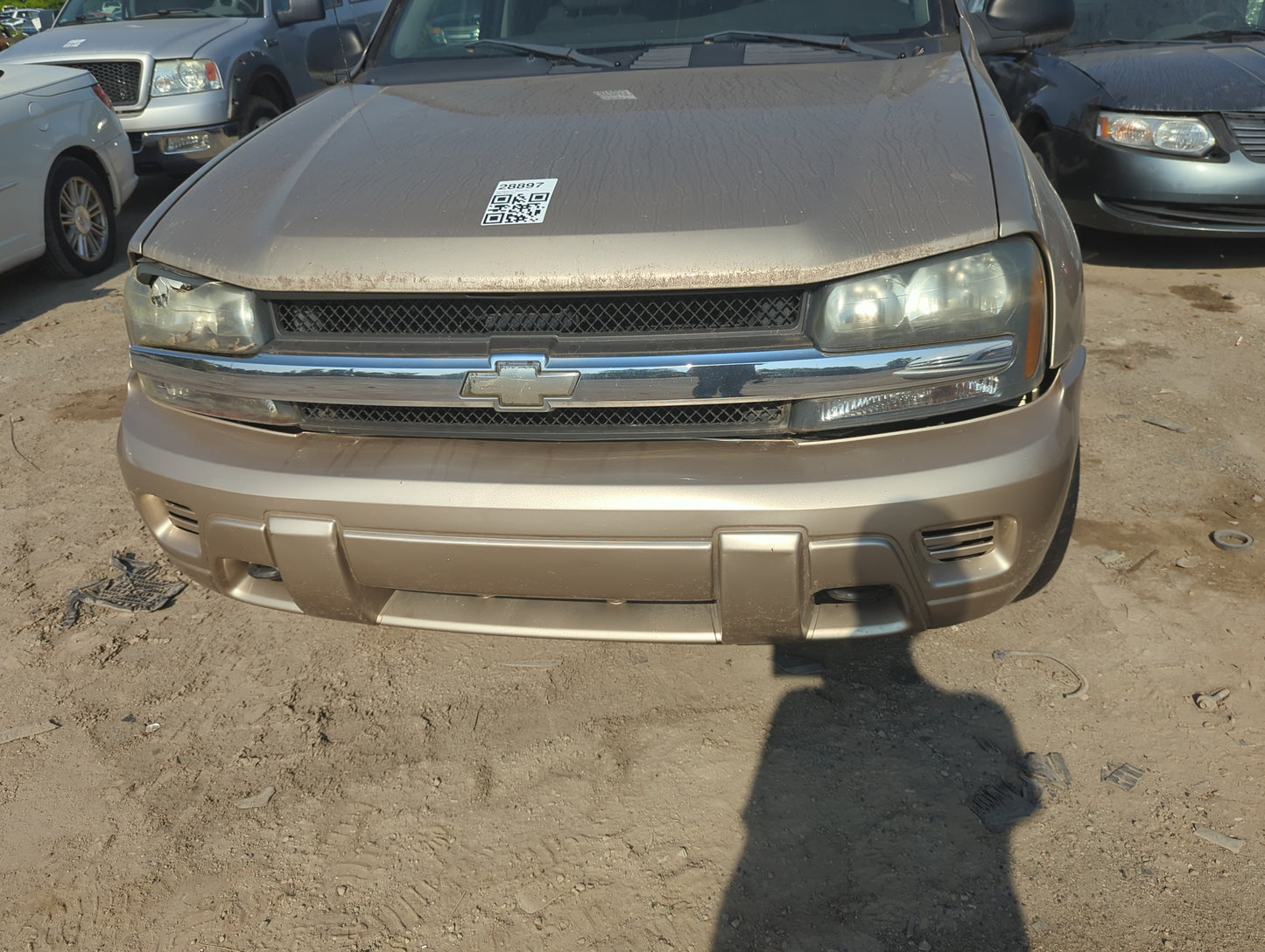 2002-2008 Chevrolet Trailblazer Front Bumper - Oem - Oemusedautoparts1.com