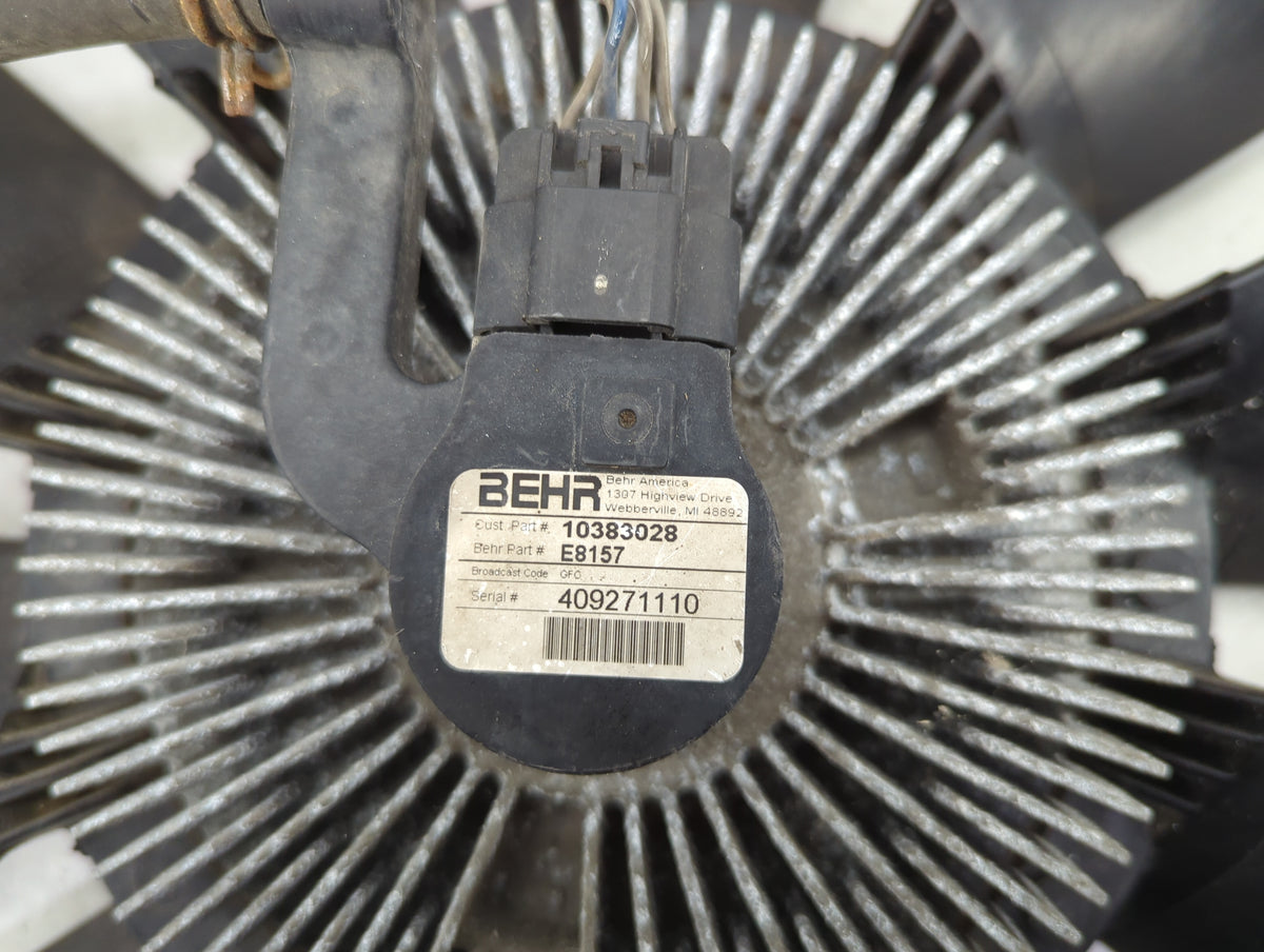 2005 Chevrolet Trailblazer Electric Radiator Cooling Fan Motor Assembly Fits OEM Used Auto Parts - Oemusedautoparts1.com