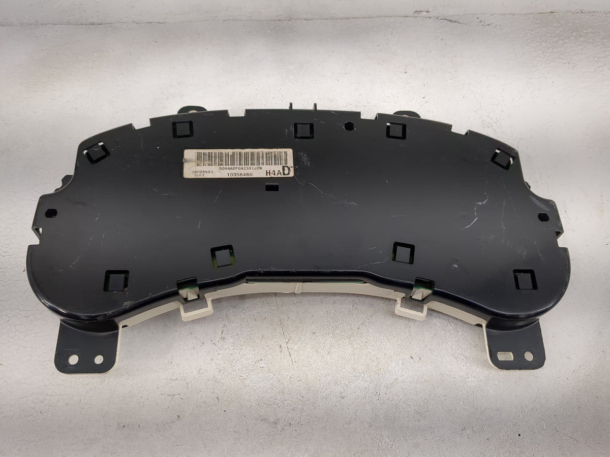 2005 Chevrolet Trailblazer Instrument Cluster Speedometer Gauges P/N:10356460 Miles:158K Fits OEM Used Auto Parts - Oemuseda