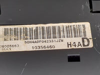 2005 Chevrolet Trailblazer Instrument Cluster Speedometer Gauges P/N:10356460 Miles:158K Fits OEM Used Auto Parts - Oemuseda