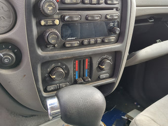 compare product 2003-2009 Chevrolet Trailblazer Climate Control Module Temperature AC/Heater Replacement Fits OEM Used Auto Parts