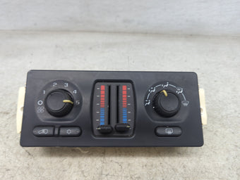 compare product 2003-2009 Chevrolet Trailblazer Climate Control Module Temperature AC/Heater Replacement Fits OEM Used Auto Parts