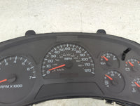 2005 Chevrolet Trailblazer Instrument Cluster Speedometer Gauges P/N:15241707 Fits OEM Used Auto Parts - Oemusedautoparts1.c