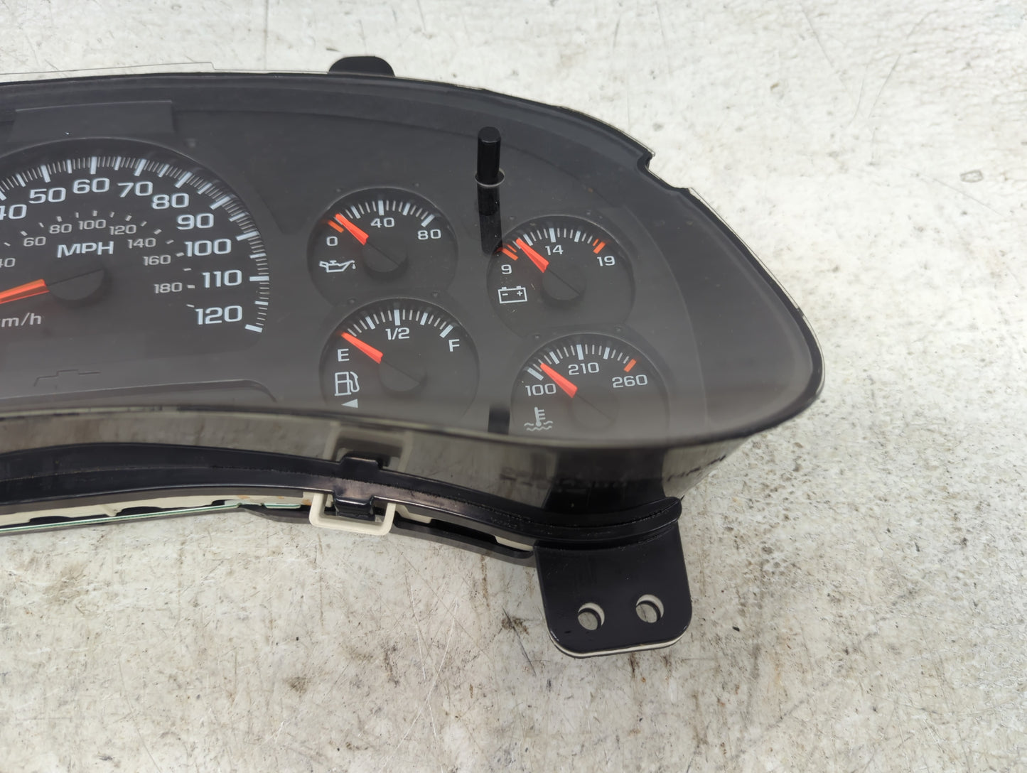 2005 Chevrolet Trailblazer Instrument Cluster Speedometer Gauges P/N:15241707 Fits OEM Used Auto Parts - Oemusedautoparts1.c