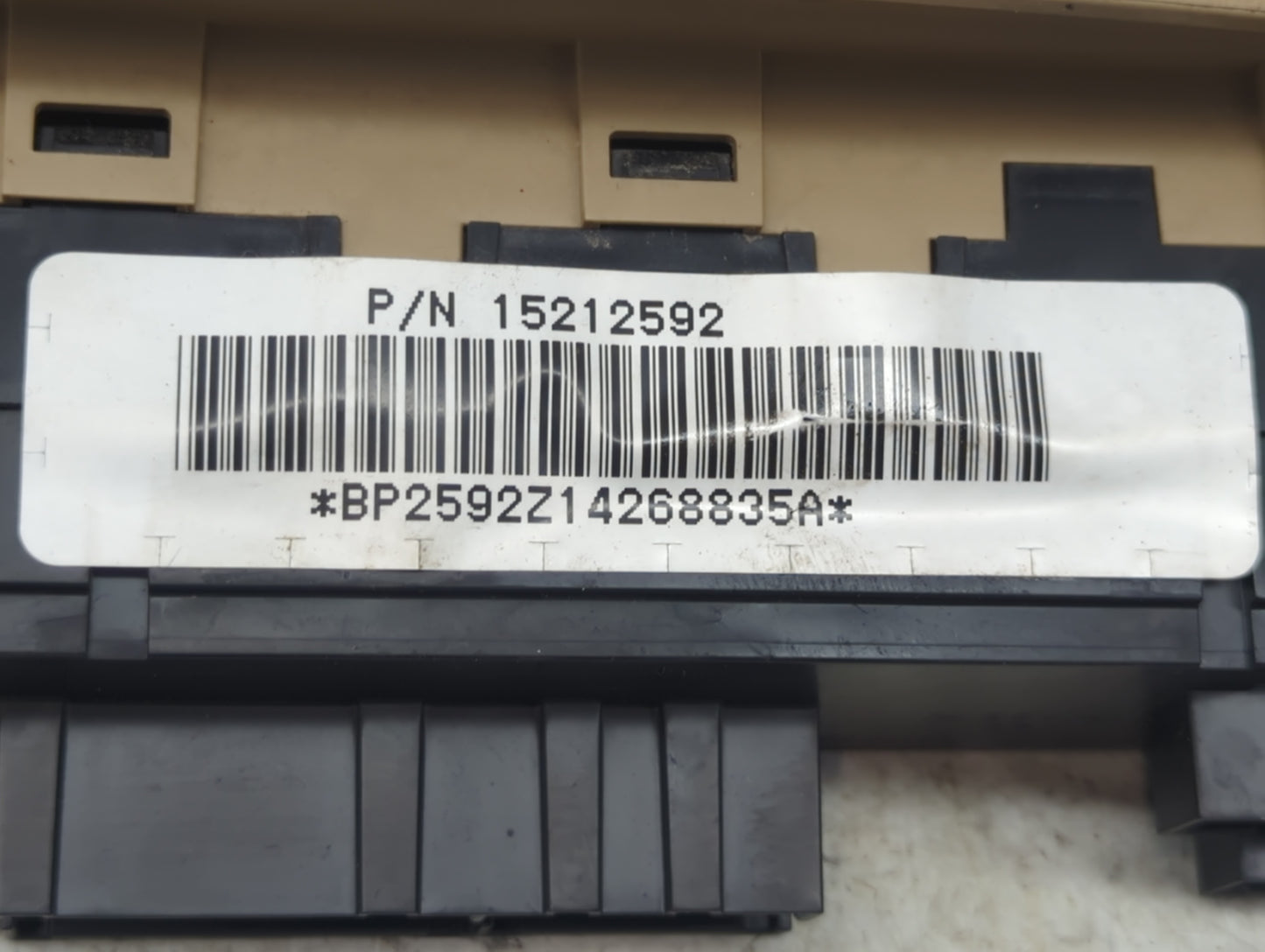 2005 Chevrolet Trailblazer Master Power Window Switch Replacement Driver Side Left P/N:15212592 Fits OEM Used Auto Parts - O