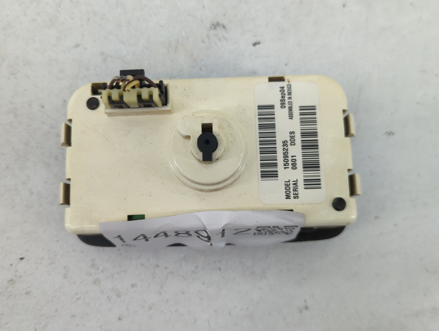 2002-2009 Chevrolet Trailblazer Climate Control Module Temperature AC/Heater Replacement P/N:15095235 Fits OEM Used Auto Par