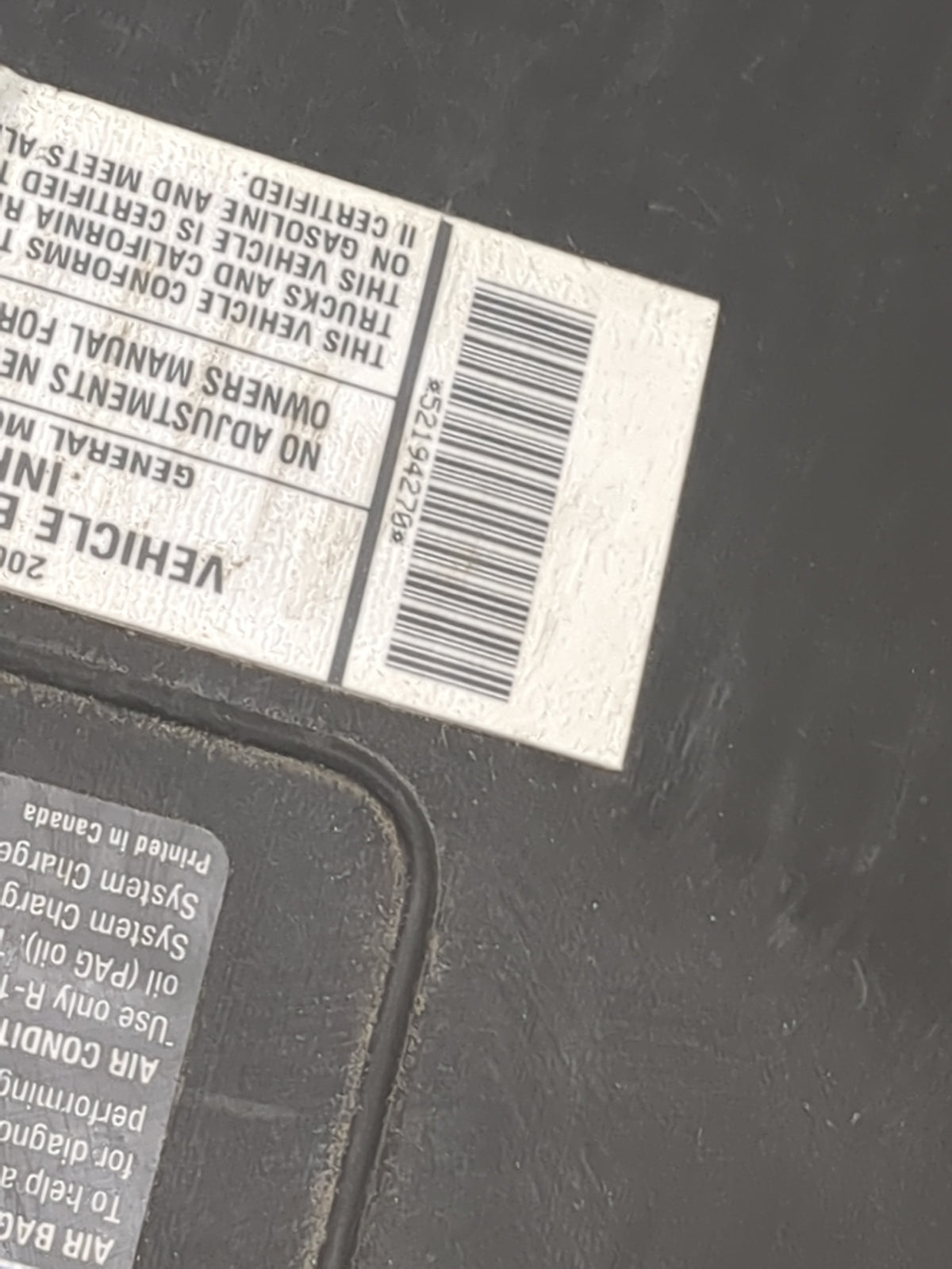 2005-2007 Chevrolet Trailblazer Air Cleaner Intake-duct Hose Tube 1500586 - Oemusedautoparts1.com