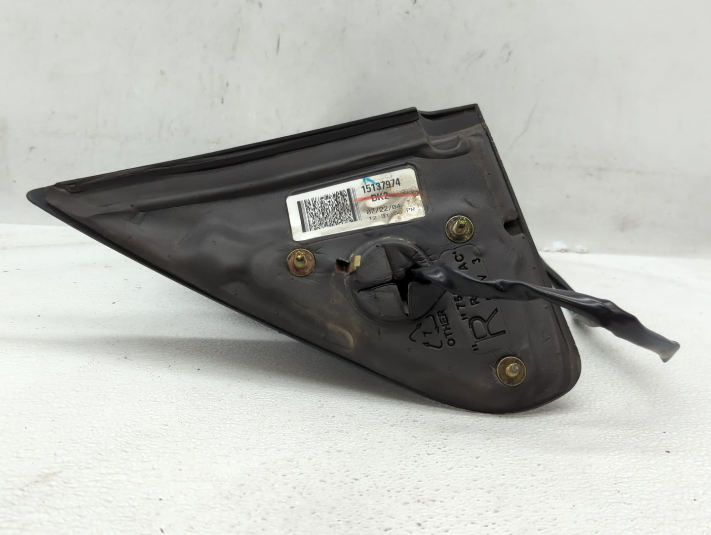 2002 Chevrolet Trailblazer Passenger Right Side View Manual Door Mirror - Oemusedautoparts1.com