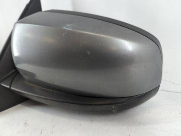 2005 Chevrolet Trailblazer Driver Left Side View Manual Door Mirror Grey - Oemusedautoparts1.com