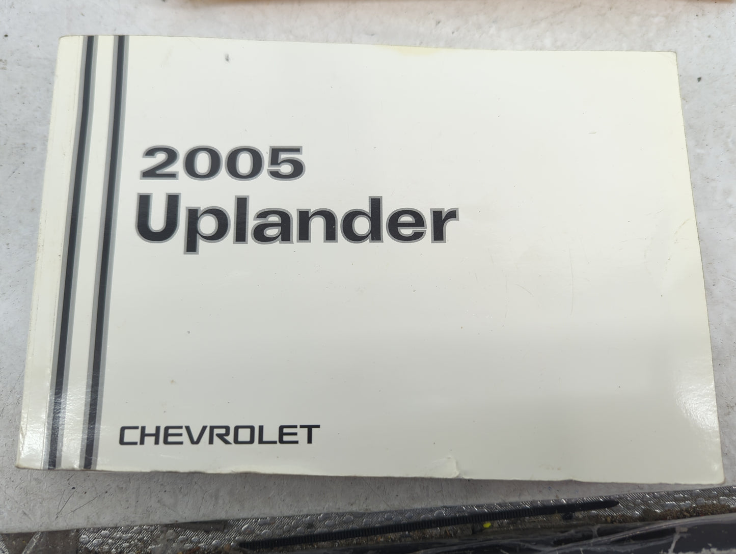 2005 Chevrolet Uplander Owners Manual Book Guide OEM Used Auto Parts - Oemusedautoparts1.com