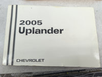 2005 Chevrolet Uplander Owners Manual Book Guide OEM Used Auto Parts - Oemusedautoparts1.com